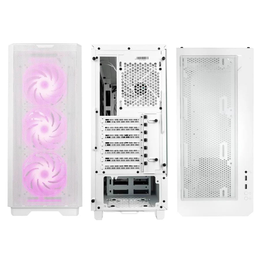 Kolink Unity Solar ARGB Mesh Midi-Tower Cabinet- Vit