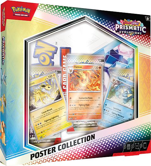Pokemon - SV8.5 Prismatic Evolutions - Poster Collection Box (POK10041)