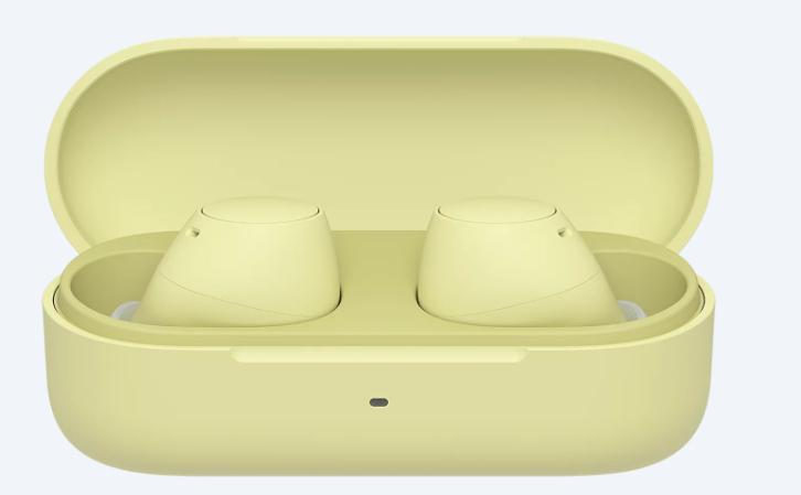 Sony WF-C510 – trådløse in-ear-øretelefoner – gul – produktdetalje 5