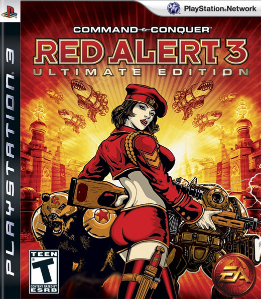 Command & Conquer: Red Alert 3 Ultimate Edition (Import) – PlayStation 3 – spilomslag