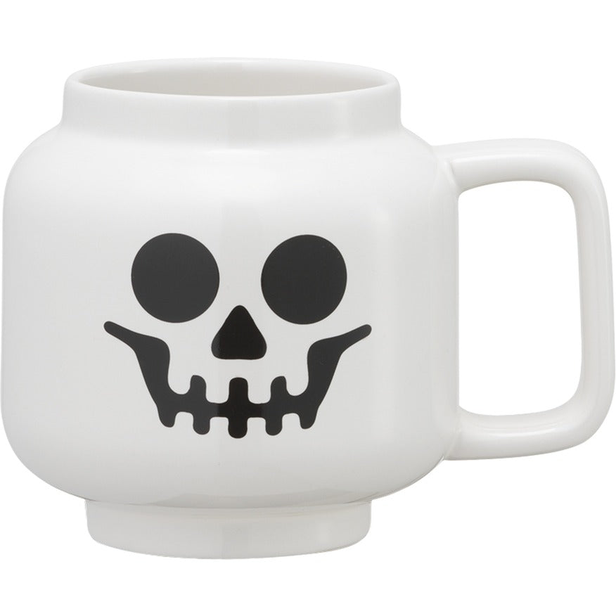 Room Copenhagen LEGO Ceramic Mug White Skeleton, Large (white)