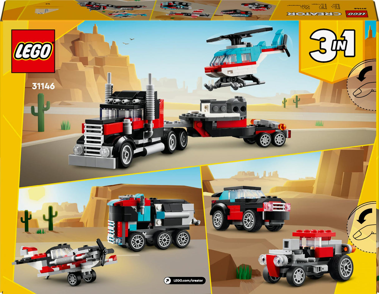 LEGO Creator - Flak Truck With Helikopter (31146)
