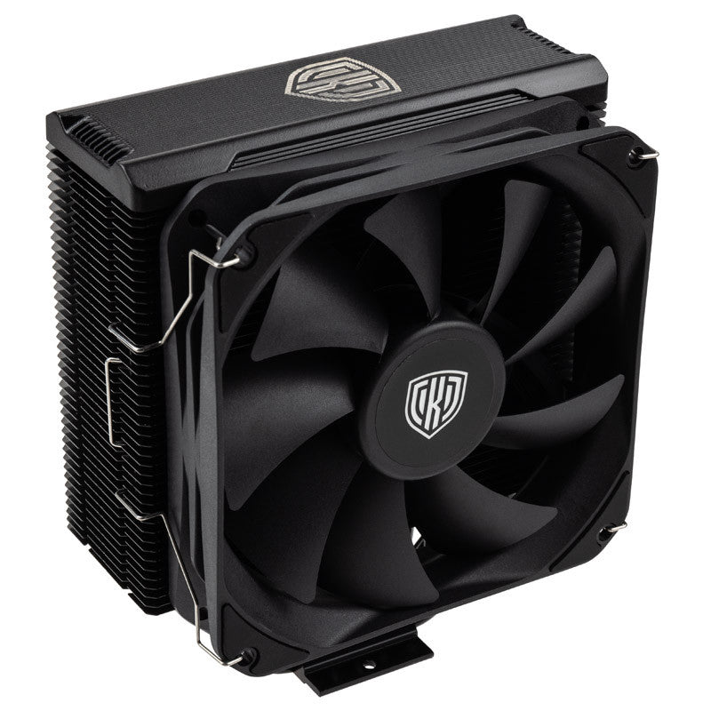 Kolink Umbra EX180 Black Edition CPU-kylare - 120mm, AM5-kompatibel, 180W TDP