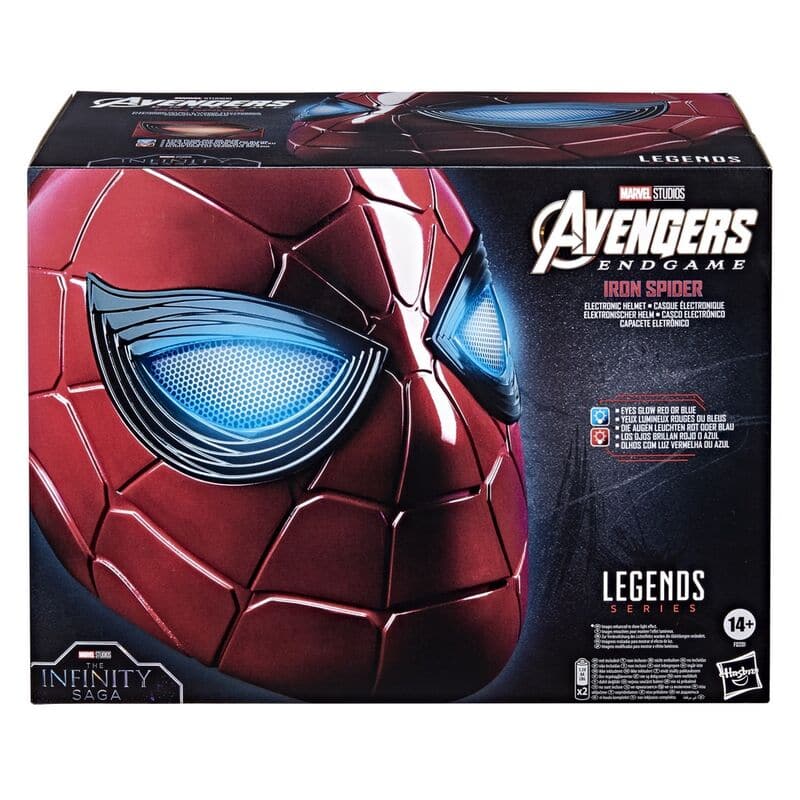 Marvel Spiderman Helmet 1:1 Elektronisk Hjälm
