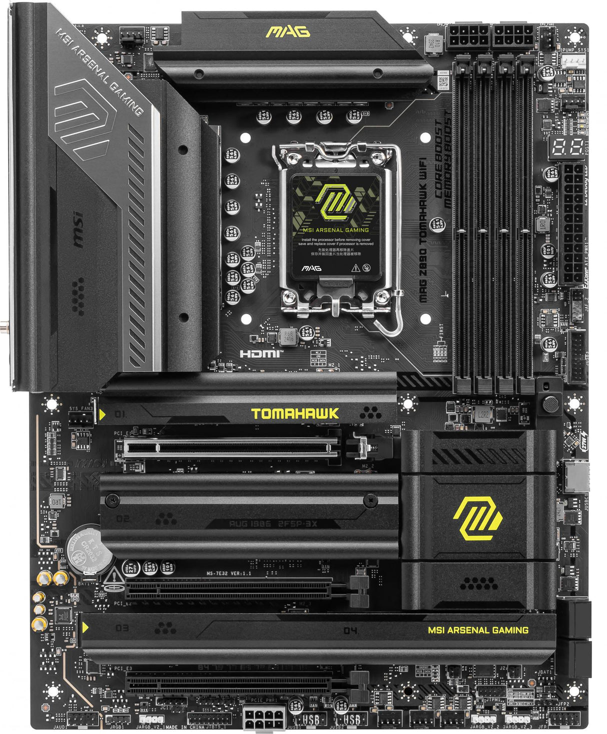 MSI MAG Z890 TOMAHAWK WIFI ATX LGA1851-sockel Intel Z890