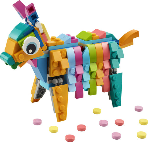 LEGO 40644 – Piñata – bygget piñata-æsel med farvede klodser