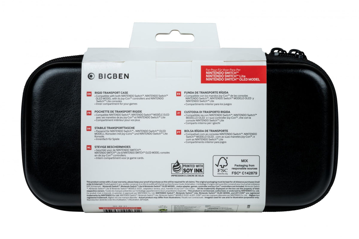 Big Ben 3D Panda Pouch /Nintendo Switch Nacon