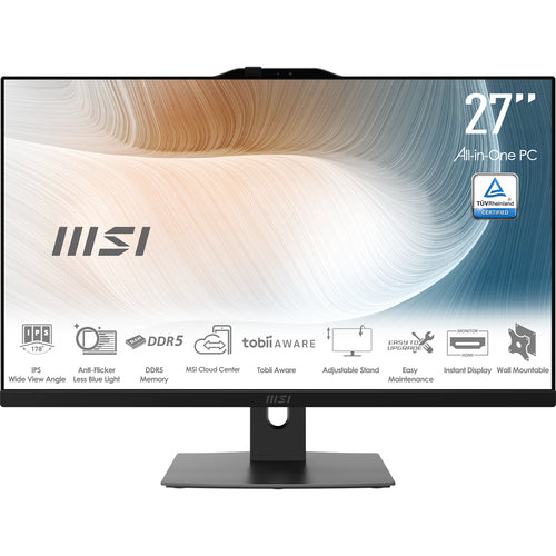 MSI Modern AM272P 1M-1427AT – all-in-one med specifikationer på billedet