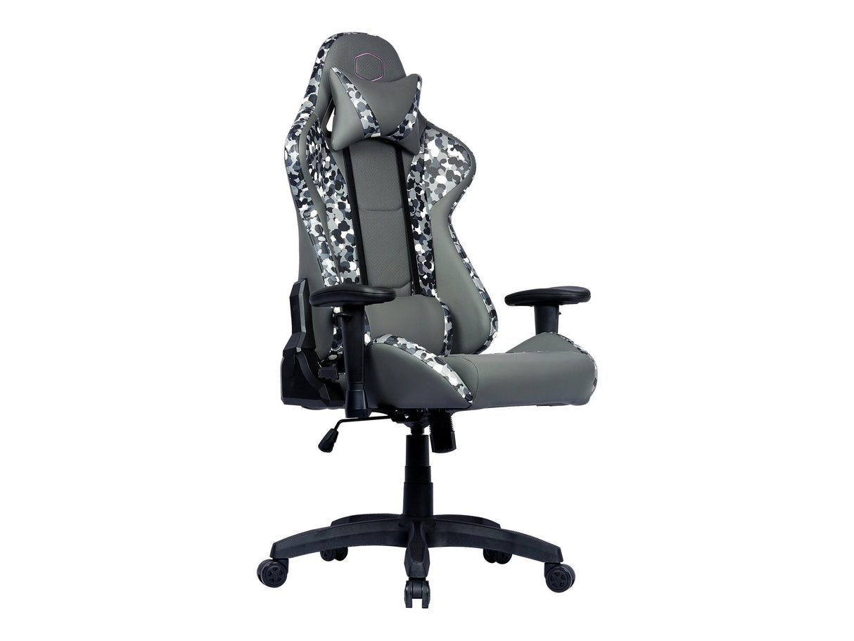 Cooler Master Caliber R1S Dark Knight CAMO Gamer Stol Svart Grå Vit