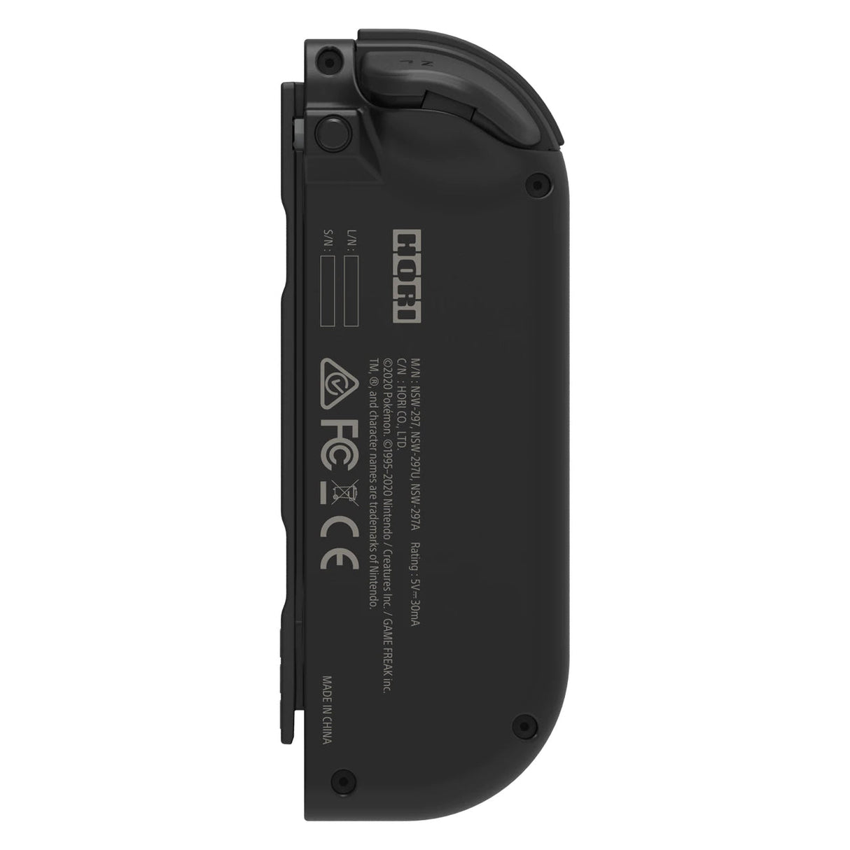 Hori D-PAD Controller - Vänster - (PIKACHU BLACK & GOLD) - Nintendo Switch