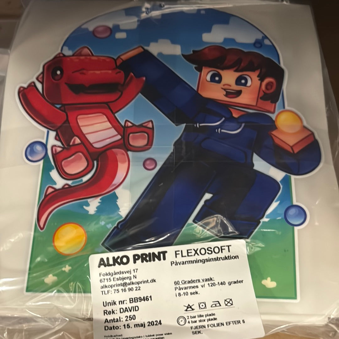 Judex Dino Print - Stort