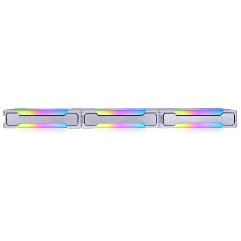Lian Li UNI FAN SL V2 120 RGB PWM Fläkt 3-pack, vit - 120 mm, 28 mm ram