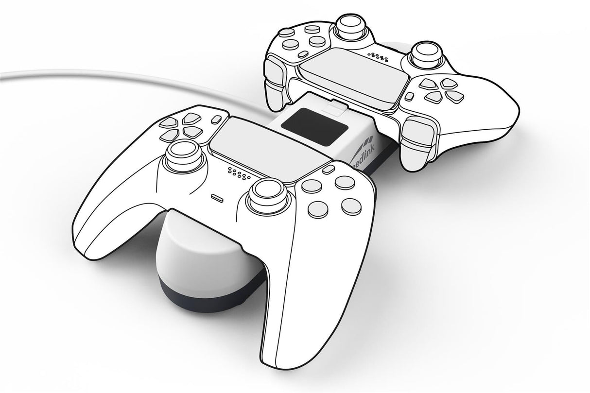 SpeedLink JAZZ USB-laddare För PS5, Vit