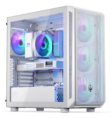 ENDORFY Arx 700 ARGB White Tempered Glass Endorfy