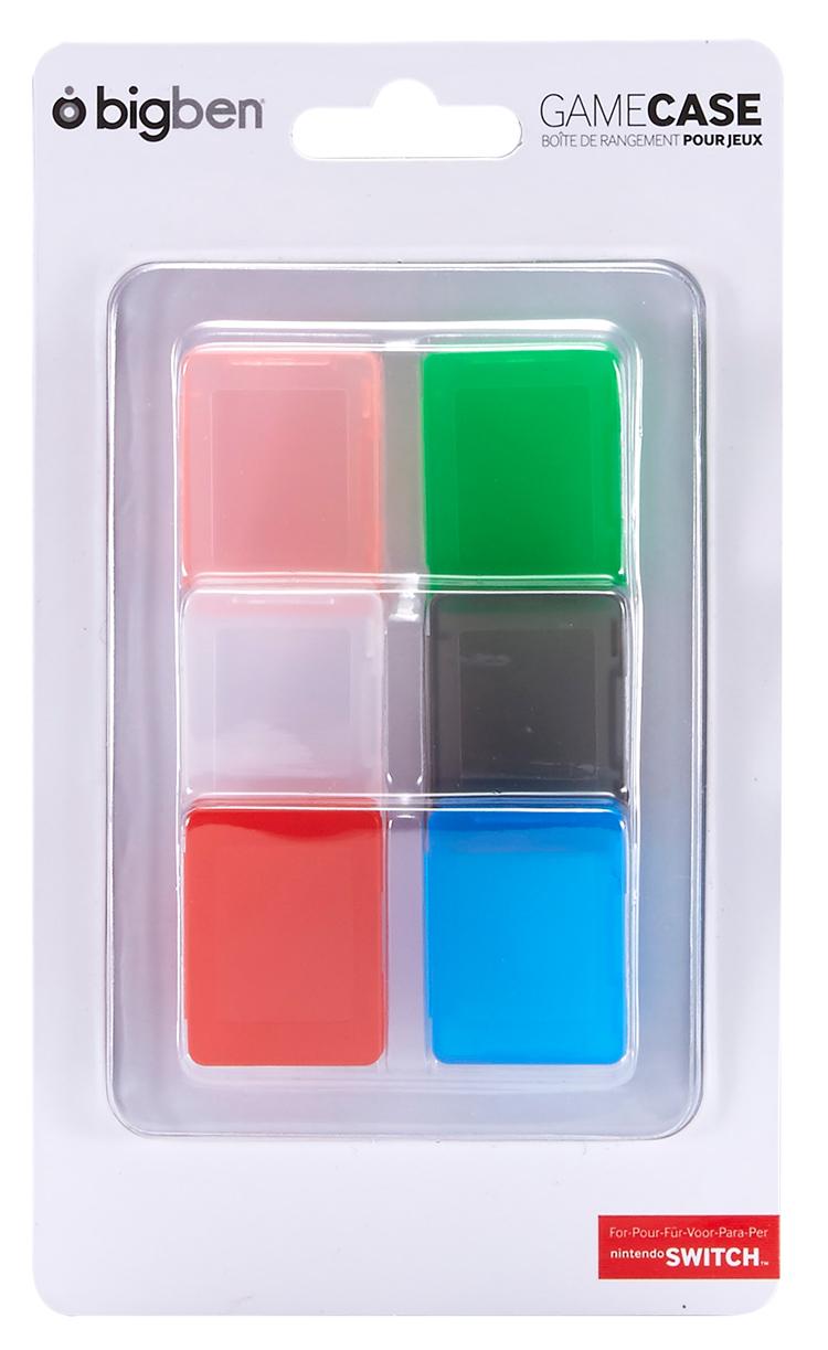 Bigben Game Case Set Black 6 Pieces Nacon