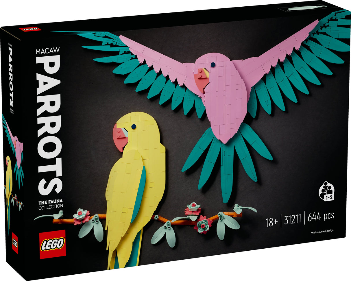 LEGO ART - The Fauna Collection - Ara Papegoja (31211)