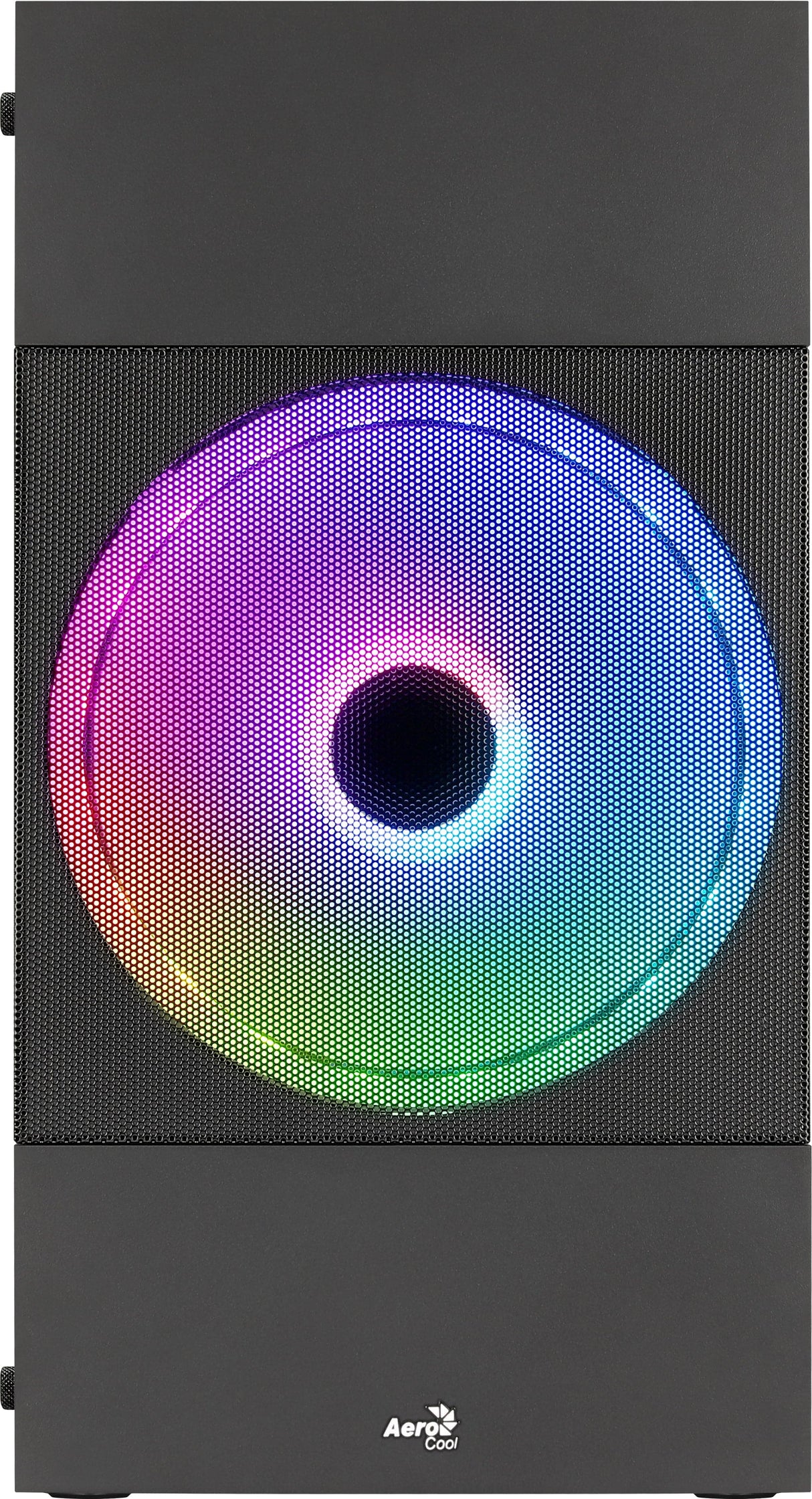 AeroCool Atomic Lite Tower Micro-ATX Ingen strömförsörjning Svart