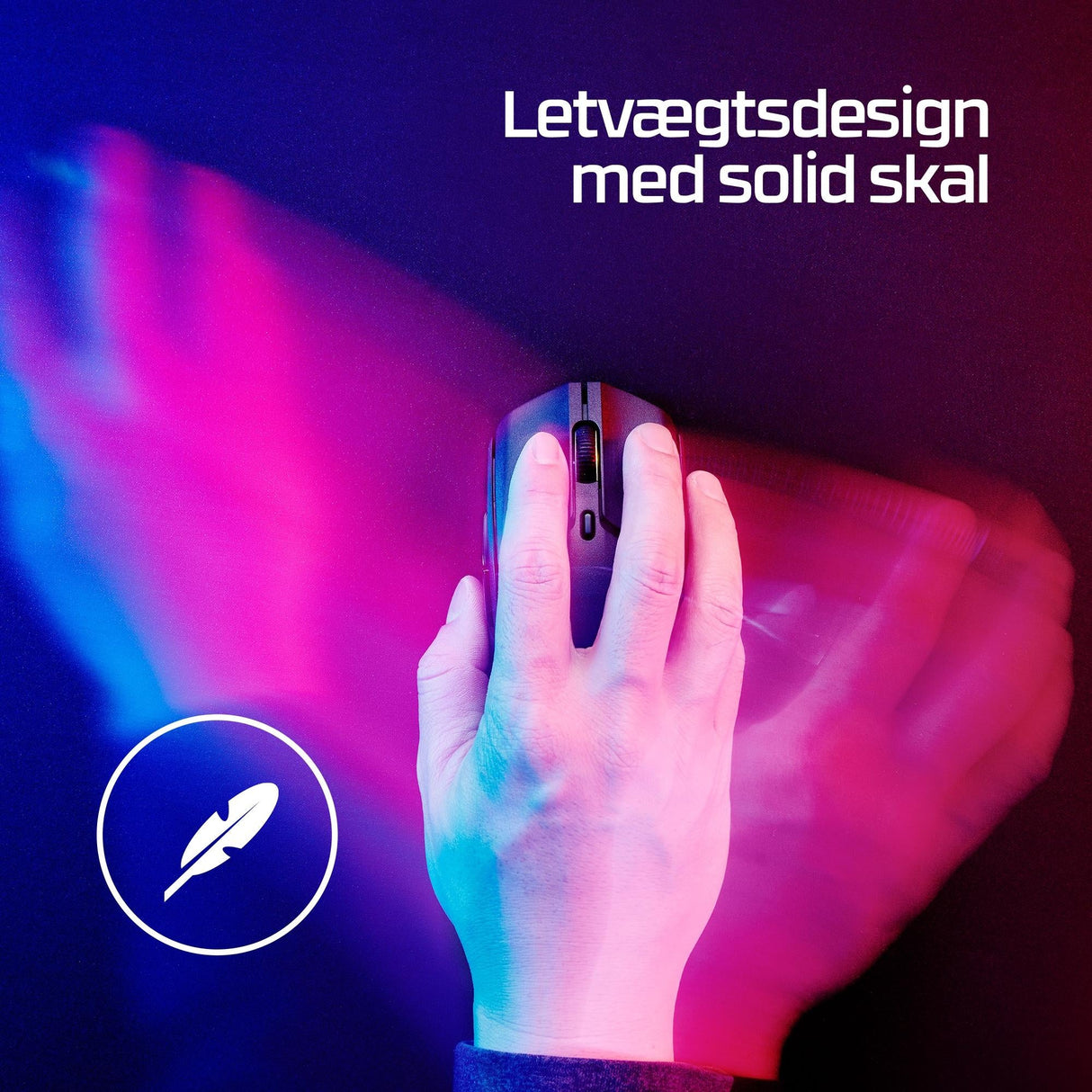 HyperX Pulsefire Haste 2 - Mus - USB,