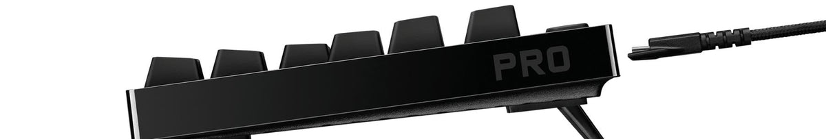 Logitech - PRO Gaming Keyboard - English (UK) - QWERTY Layout - Black - Mechanical Keyswitch - Windows, Mac OS Logitech