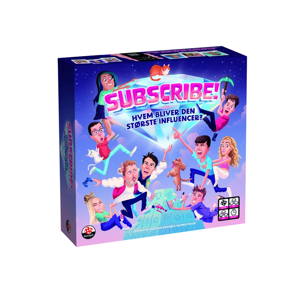PRENUMERERA! - Youtuber-brädspel