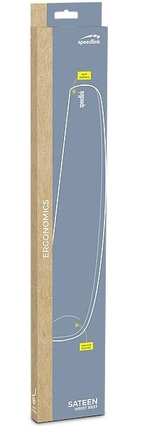 Speedlink - Sateen Ergonomic Keyboard Wristpad - Handledsstöd - Svart