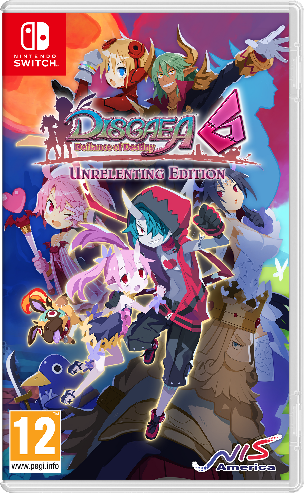 Disgaea 6: Defiance of Destiny – Unrelenting Edition – Nintendo Switch – spillets udgave