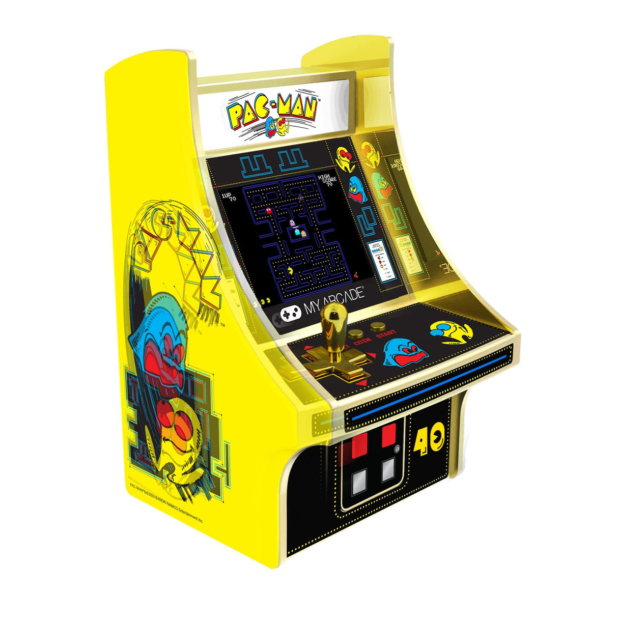 MIN ARKAD - Mikrospelare PacMan 40-årsjubileum
