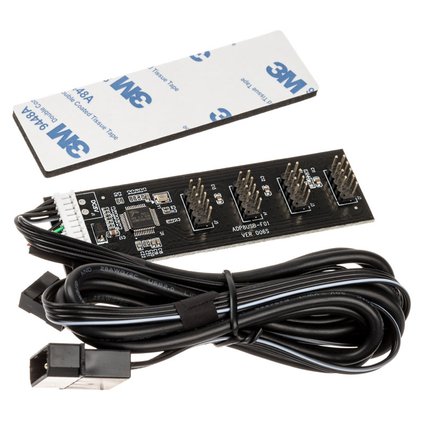 Kolink USB 2.0 Hub-kort, Inkl. 60 Cm USB & Molex Kabel