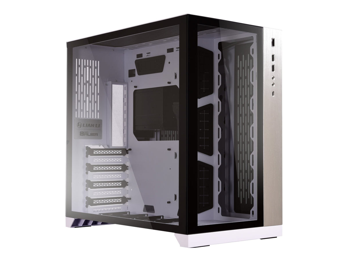 Lian Li PC-O11 Dynamic Midi Tower - Härdat Glas - Vit