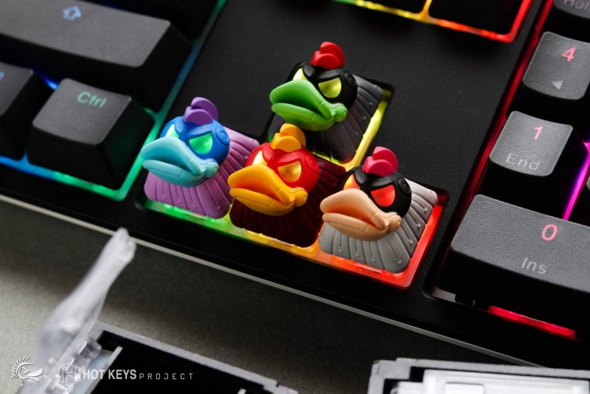 Ducky X Hotkeys Ducky League Aqua Duck - Dark Edition