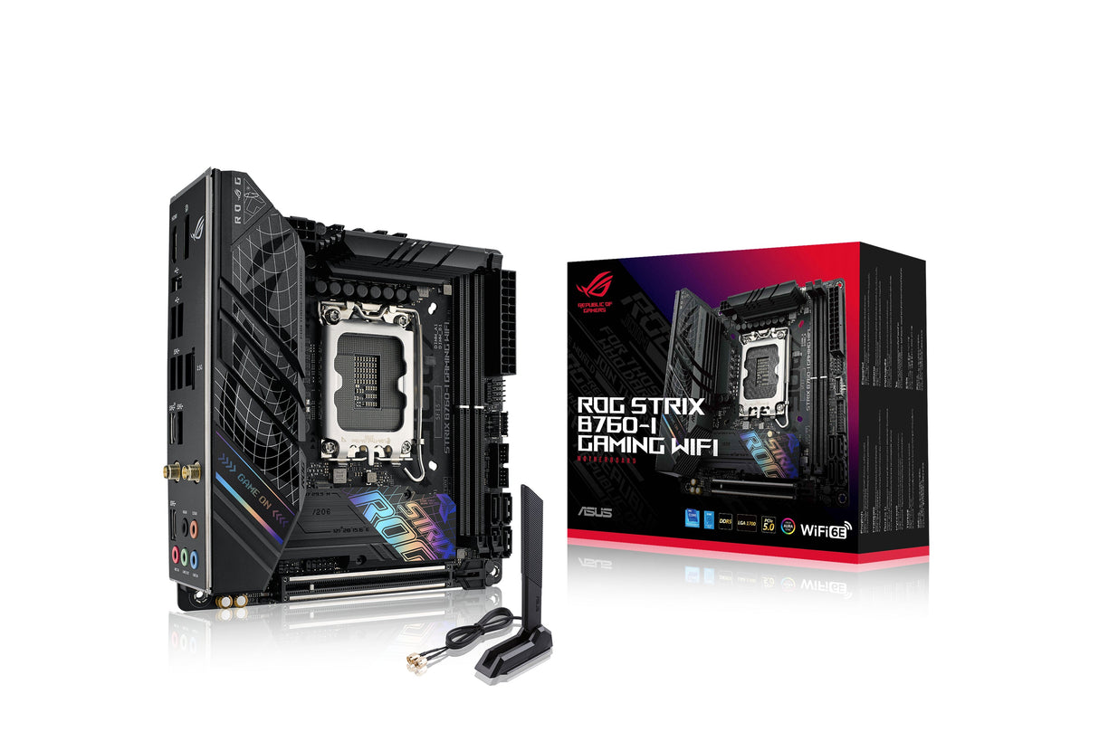 ASUS ROG STRIX B760-I GAMING WIFI (mITX, B760, LGA 1700, DDR5)