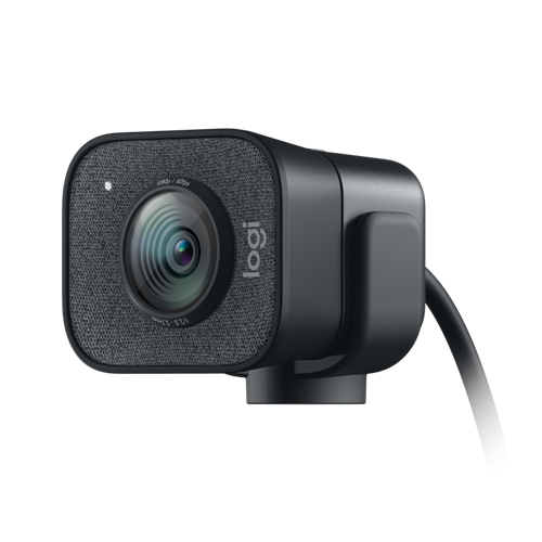 Logitech - STREAMCAM Grafit Webbkamera Svart