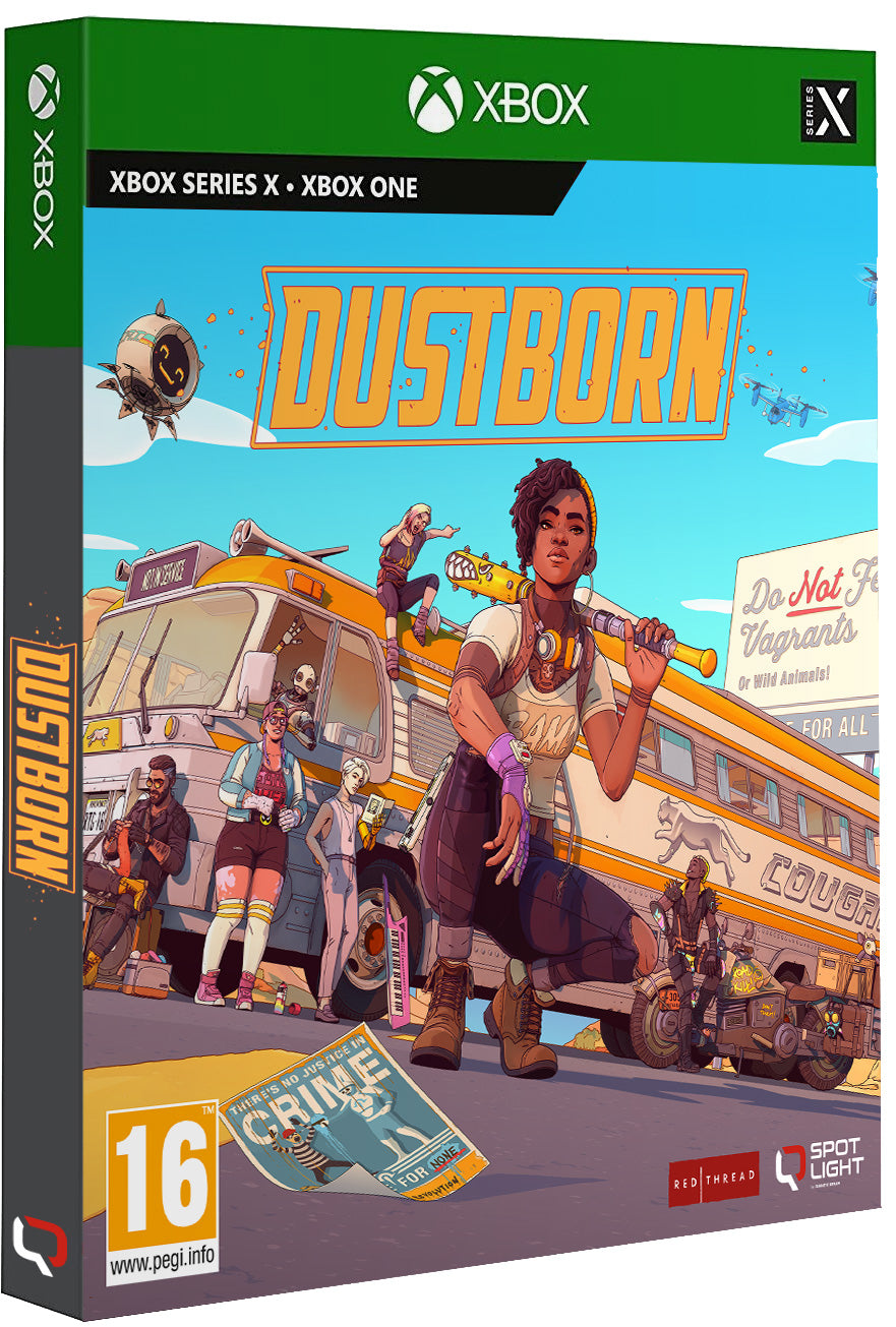 Dustborn (Deluxe Edition) – Xbox Series X – spilomslag