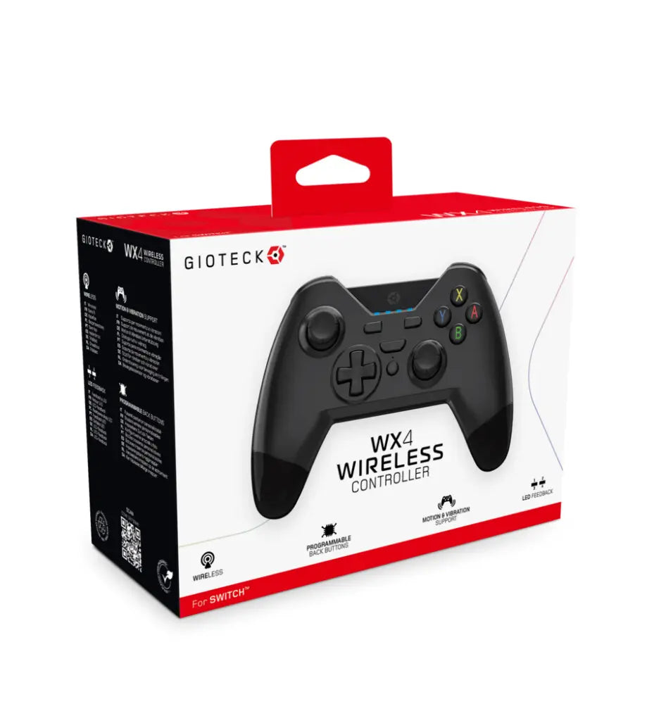 Gioteck Wx-4 Wireless BT Controller (svart) (Nsw)