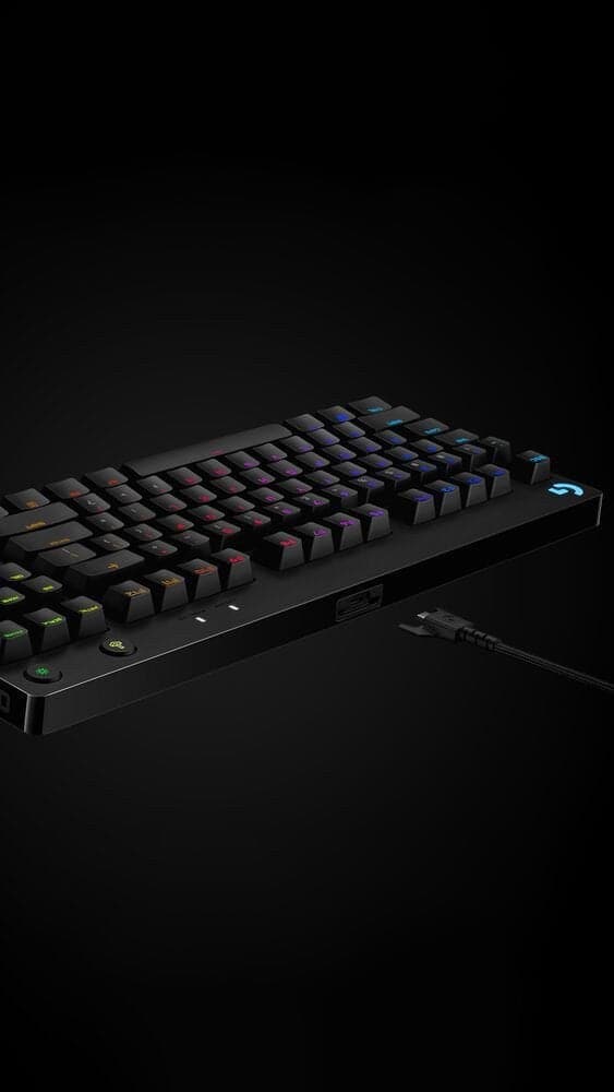 Logitech G PRO Mekaniskt Speltangentbord - SVART - USB - NORDISK