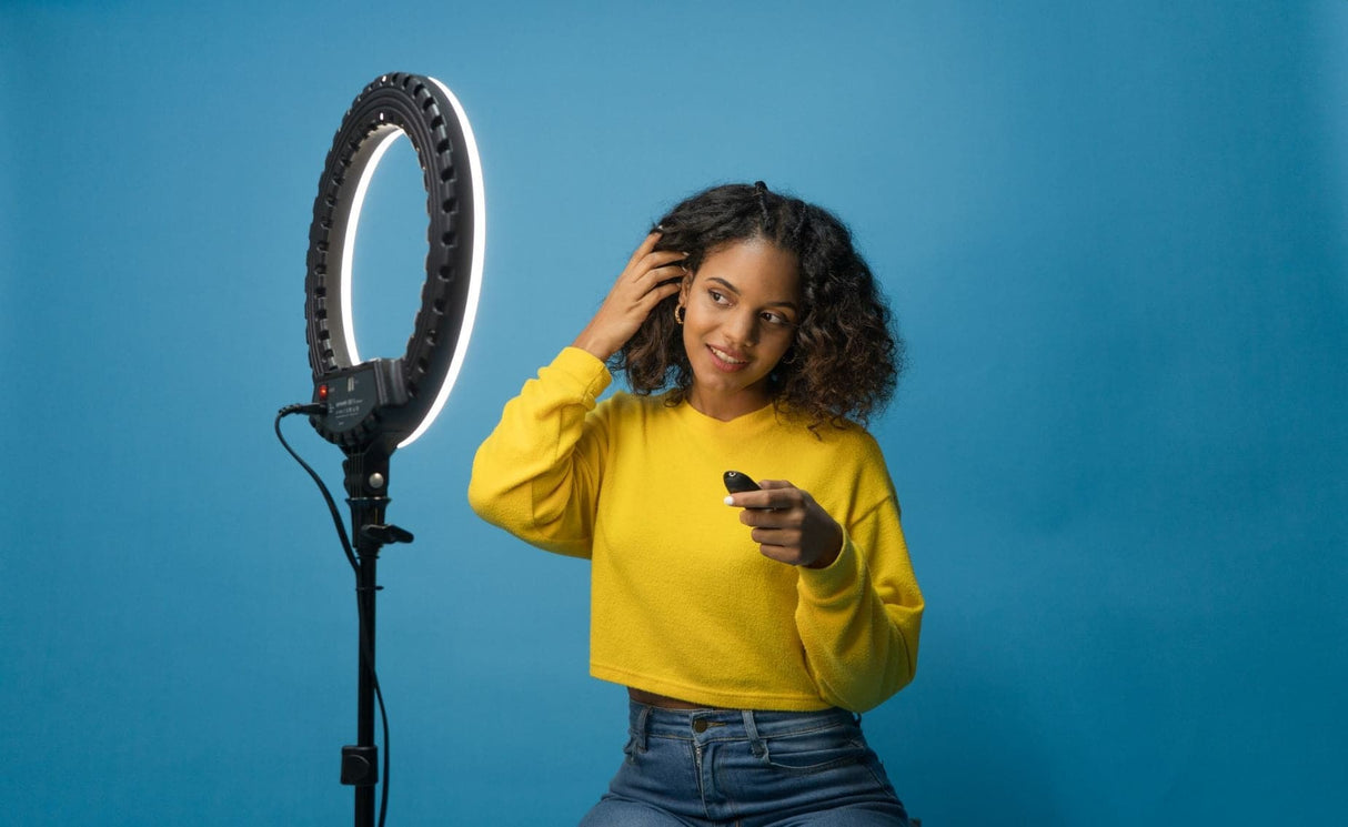 Streamplify LIGHT 14 Ring Light, 35,6cm, 230V - Svart