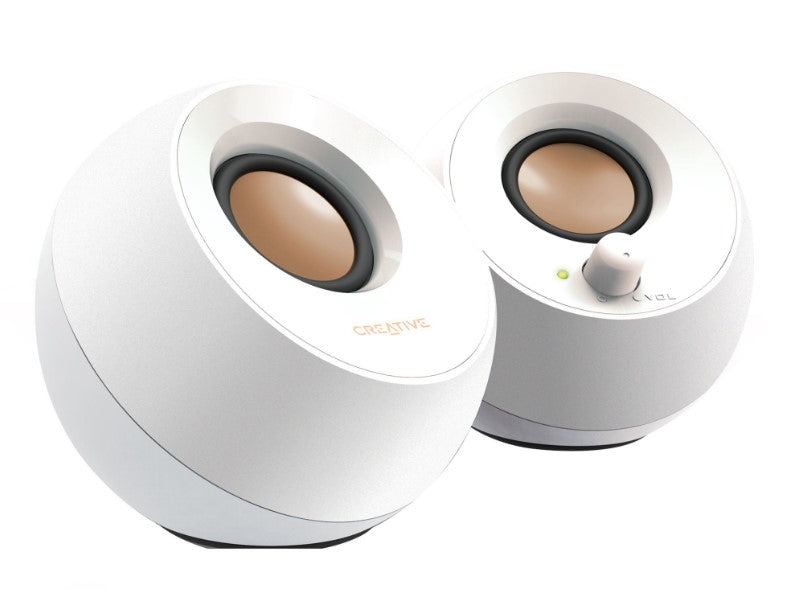 Creative Pebble Högtalare Vita