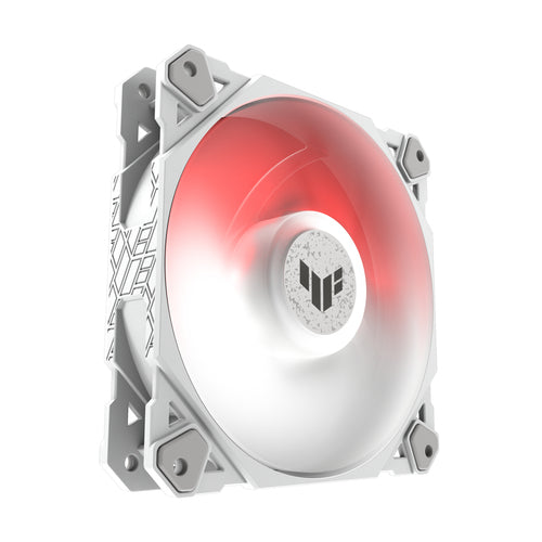 ASUS TUF Gaming TF120 ARGB case fan White Edition 3IN1 – kabinetblæser – Hvid – 3-pak
