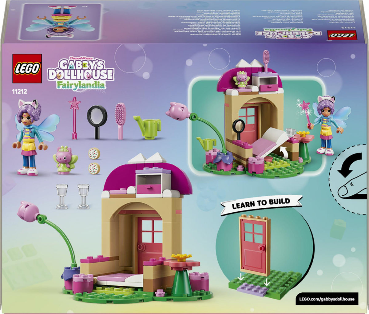 LEGO - Gabby's Dollhouse - Kitty Fairy's Garden House (11212) LEGO