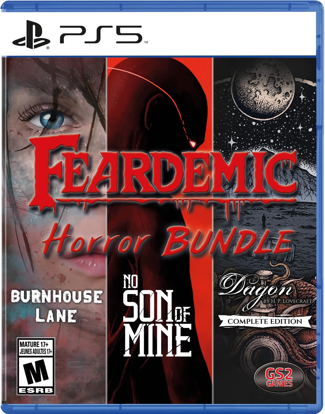 Feardemic Horror Bundle (Import) – PlayStation 5 – spilomslag