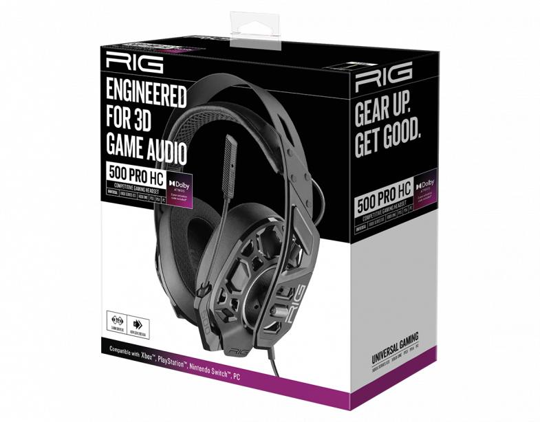 RIG 500 Pro Hc Black Headset (PS5/PS4/Xbox/Switch/PC)