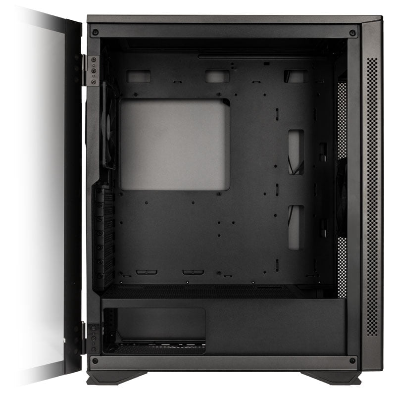 Kolink Stronghold Barricade Midi Tower Case - Gunmetal Grå