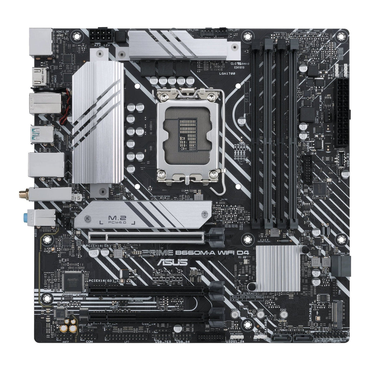 ASUS PRIME B660M-A WIFI D4 Micro-ATX LGA1700 Intel B660 Asus