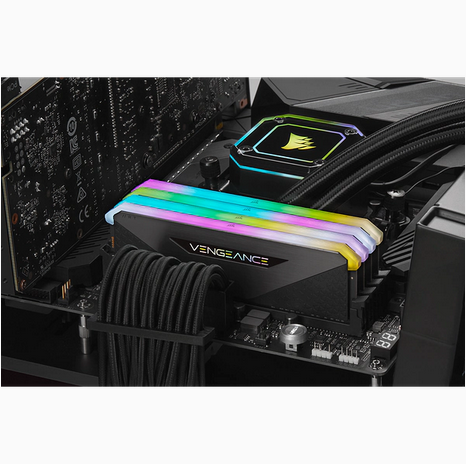 Corsair 32GB (2 X 16 GB) DDR4 3600MHz CL16 Vengeance RGB RT Svart