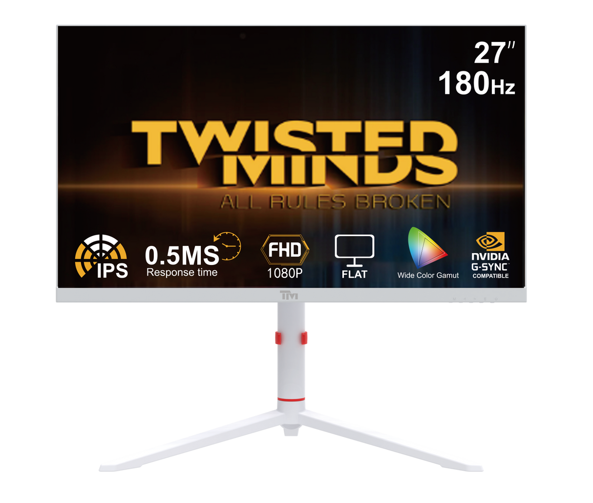 TWISTED MINDS ARTIC PRO SERIES 27" FHD - 180HZ - VIT