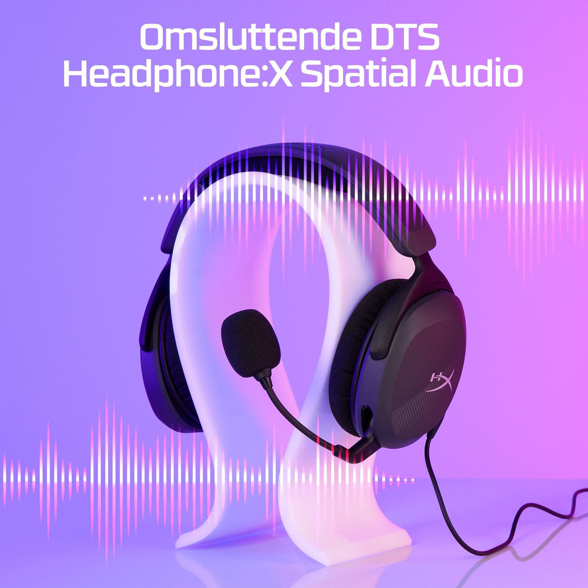 HyperX Cloud Stinger 2 Core PC Gaming Headset - Svart