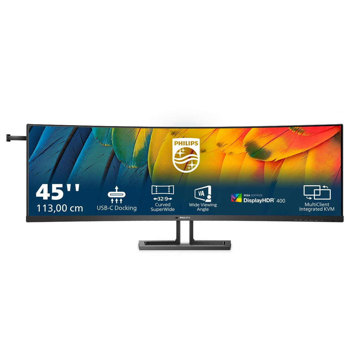 Philips 45B1U6900C 45 5120 X 1440 (UltraWide) HDMI DisplayPort USB-C 75Hz Dockningsskärm