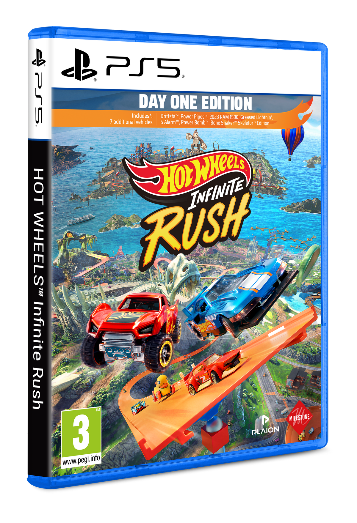 Hot Wheels Infinite Rush (Day One Edition) – PlayStation 5 – spilomslag