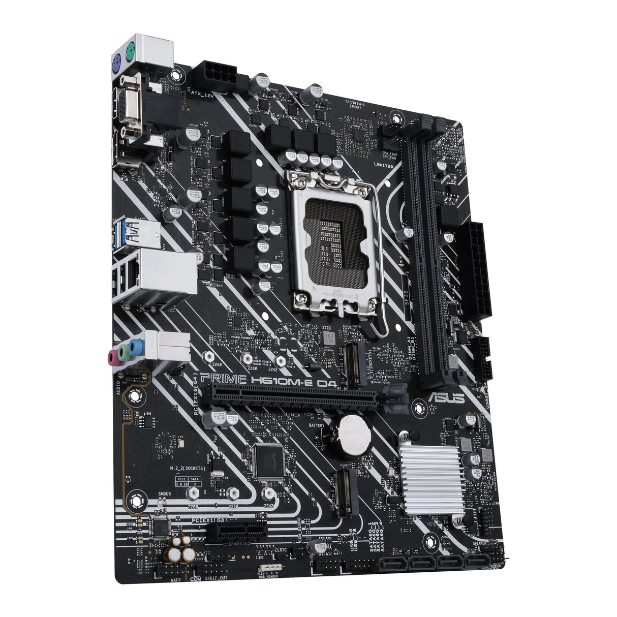 ASUS PRIME H610M-E D4 (mATX, H610, LGA 1700, DDR4)