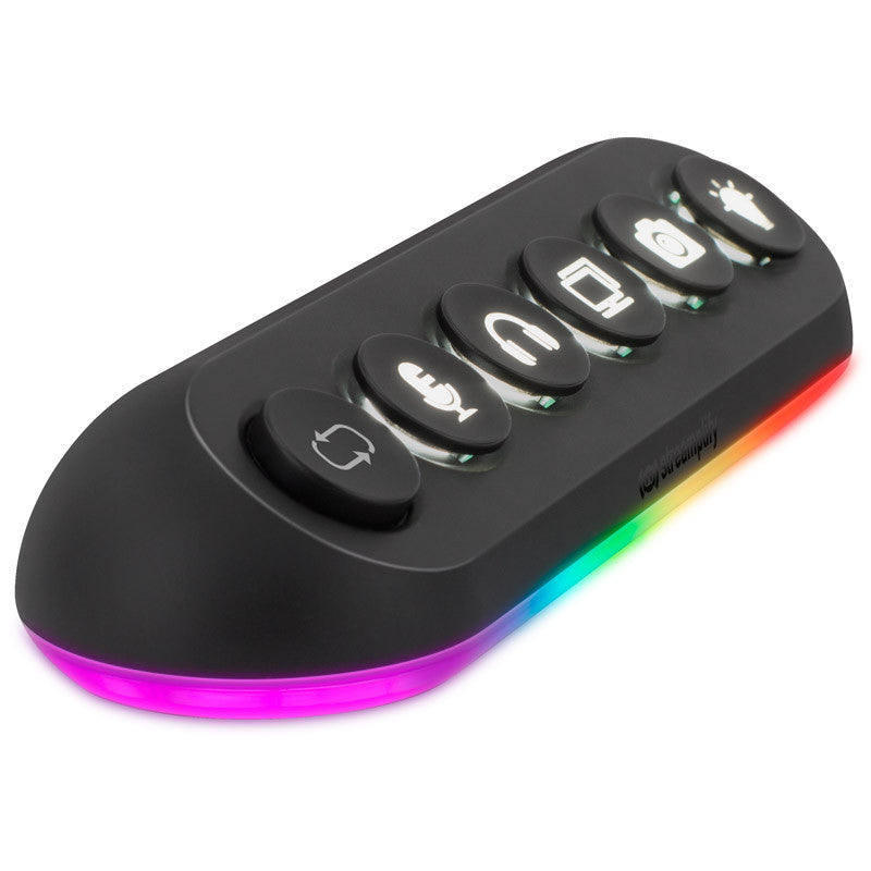 Streamplify HUB DECK 5 Slot, RGB, 12V - Svart